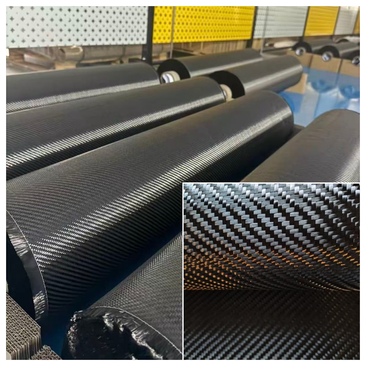 Crepe Pan Carbon - [A Sınıfı] Gerçek Karbon Fiber Kumaş