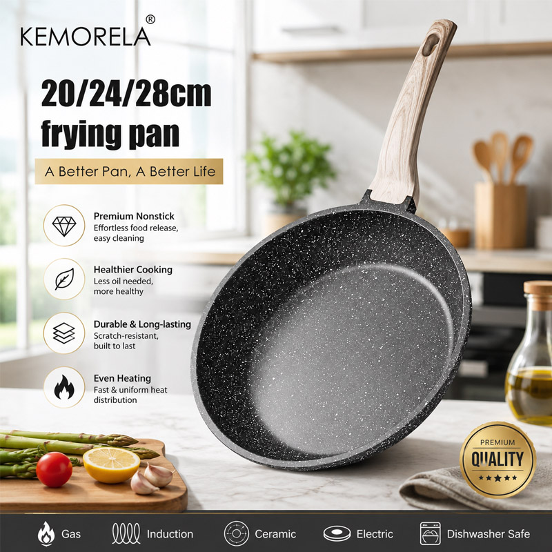 Mini Pancake Griddle - Yapışmaz Tava 20/24/28cm Ev Tipi Biftek
