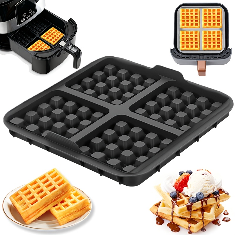 Egg Waffle Pan - Kare Waffle Kalıbı, Air Fryer için