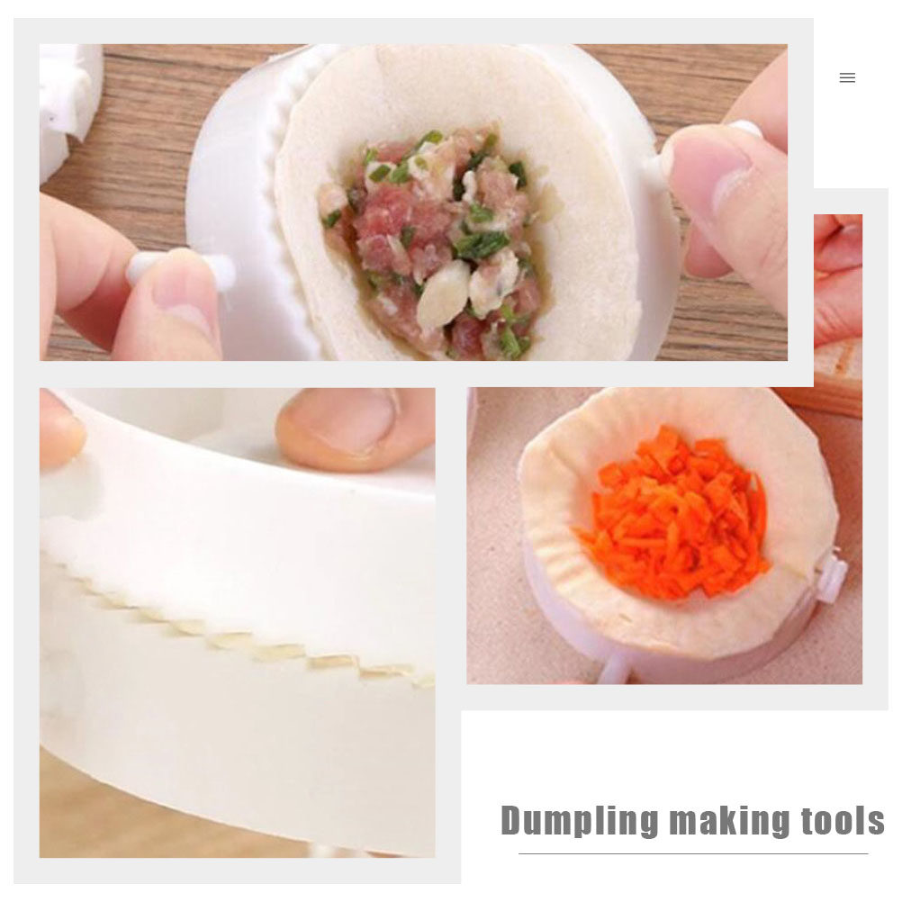 Dumpling Press Set - 20 Parça Mantı Kalıbı Seti Basit
