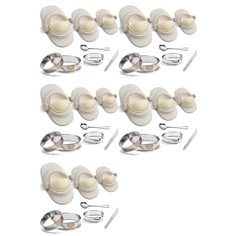 Dumpling Press Set - ABMH-15X Empanada Yapma Presi, 6 İnç