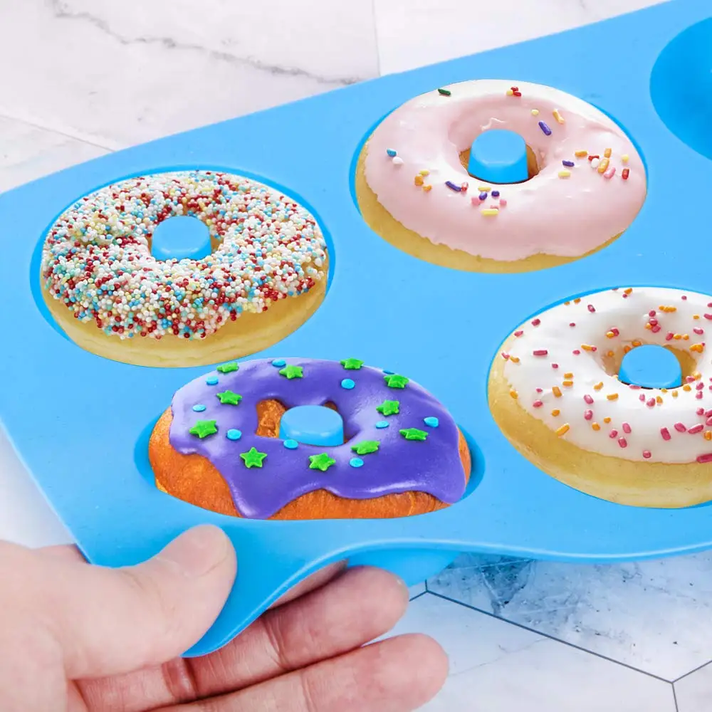 6 delikli silikon çörek kalıp  - Donut Mold Silicone incelemesi ve fiyatı