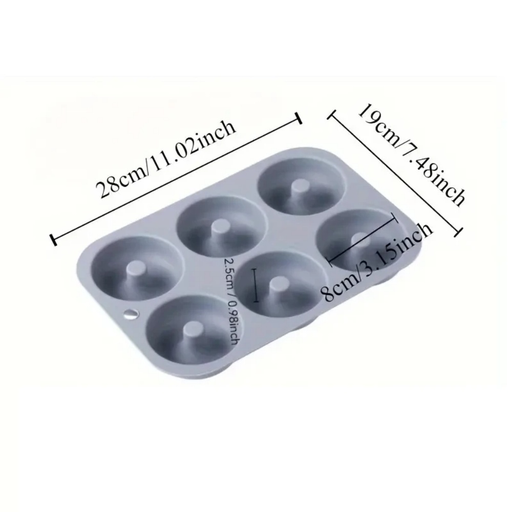 6 delikli pişirme kalıbı gıda  - Donut Mold Silicone incelemesi ve fiyatı