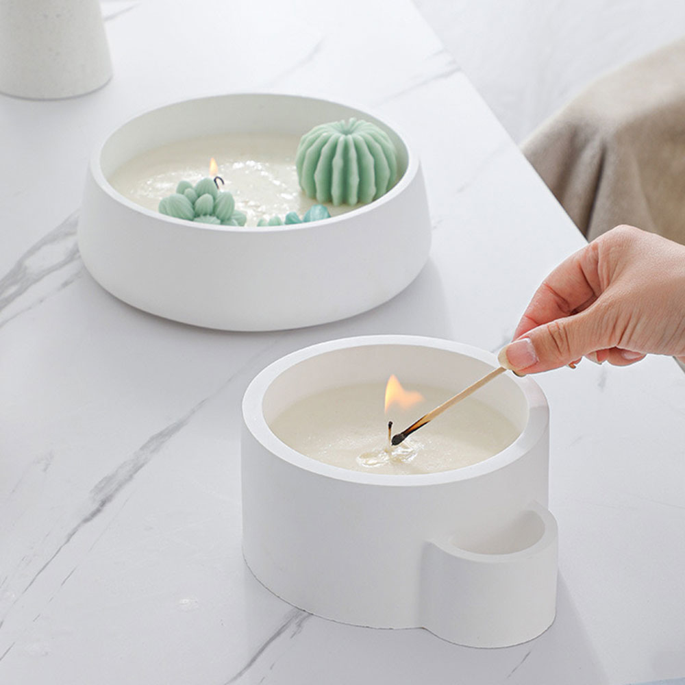 Yarım küre çimento mum kase ka - Potsticker Mold incelemesi ve fiyatı
