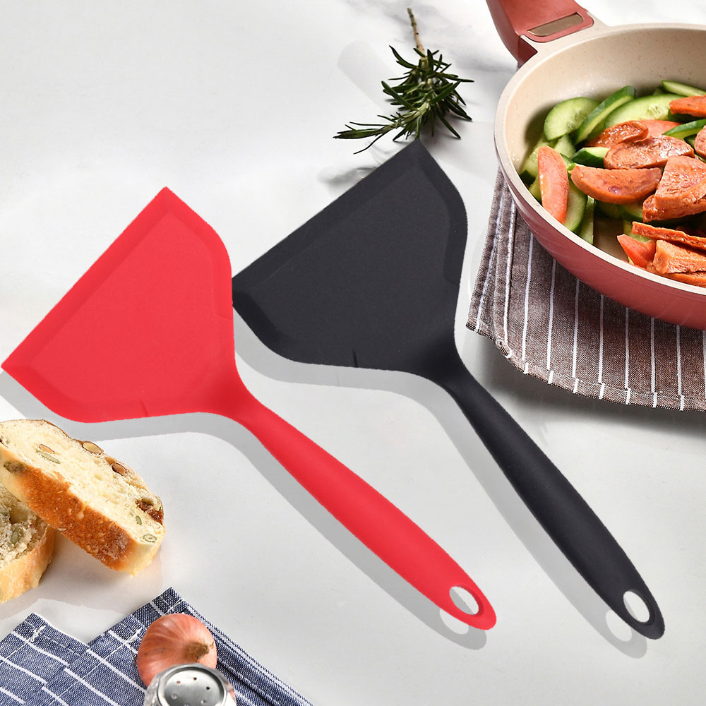 Kırmızı BK Yapışmaz Silikon Dö - Okonomiyaki Spatula incelemesi ve fiyatı