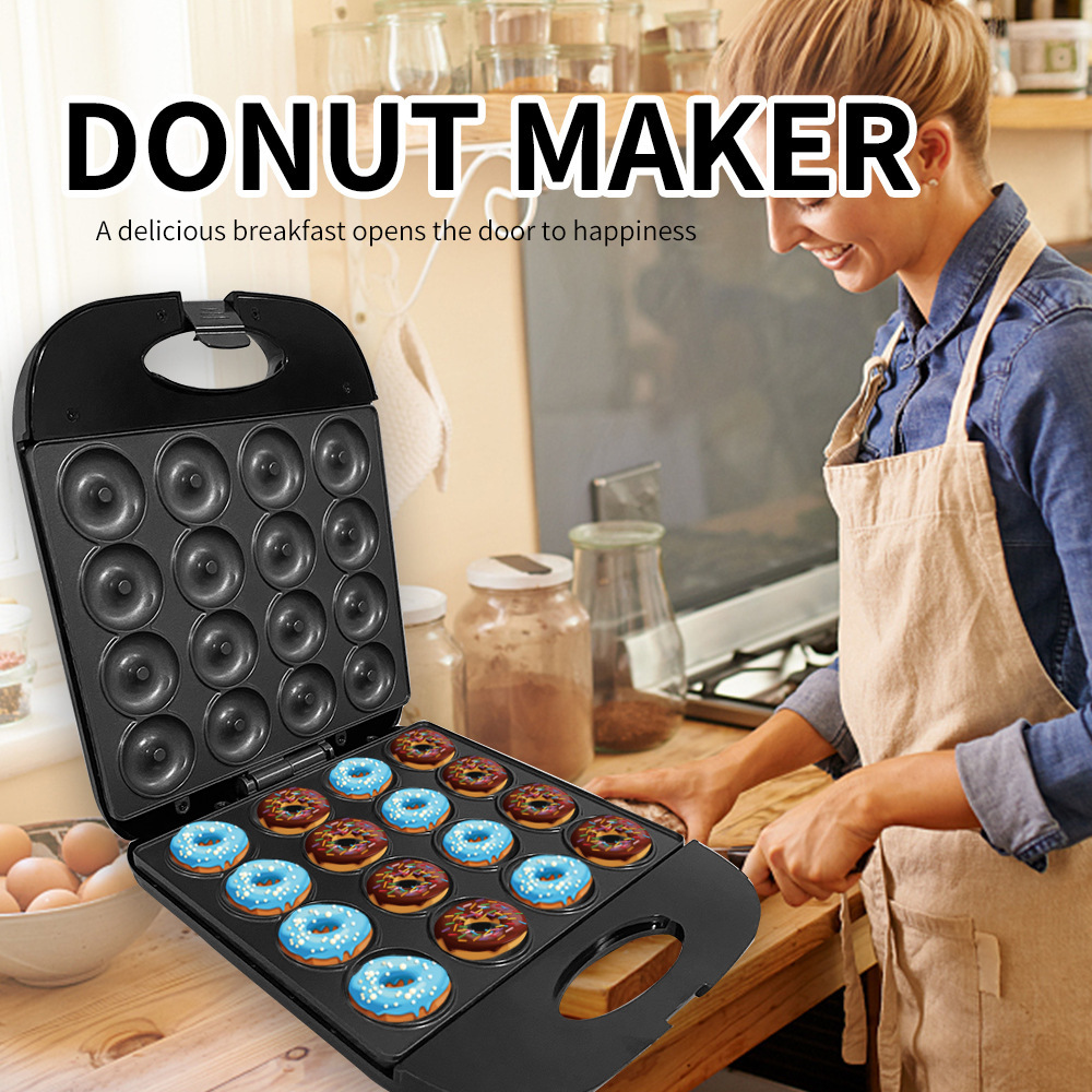 Büyük 16 Delikli Donut Yapıcı  - Mini Pancake Griddle incelemesi ve fiyatı